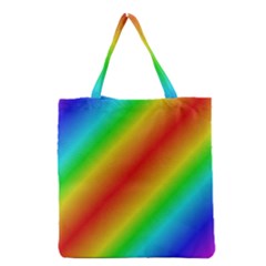 Background Diagonal Refraction Grocery Tote Bag by Sudhe