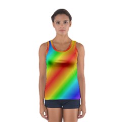 Background Diagonal Refraction Sport Tank Top  by Sudhe