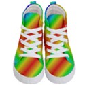 Background Diagonal Refraction Kids  Hi-Top Skate Sneakers View1