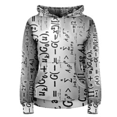 Science Formulas Women s Pullover Hoodie by Sudhe