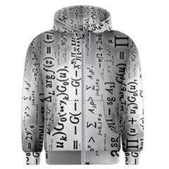 Science Formulas Men s Zipper Hoodie by Sudhe