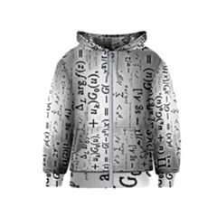 Science Formulas Kids  Zipper Hoodie by Sudhe