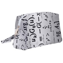 Science Formulas Wristlet Pouch Bag (large)