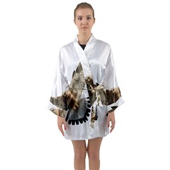 Eagle Long Sleeve Kimono Robe by Sudhe