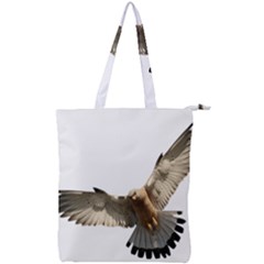 Eagle Double Zip Up Tote Bag