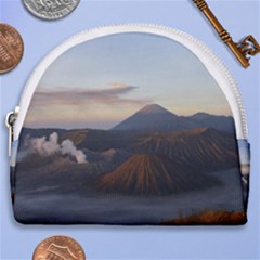 Sunrise Mount Bromo Tengger Semeru National Park  Indonesia Horseshoe Style Canvas Pouch by Sudhe