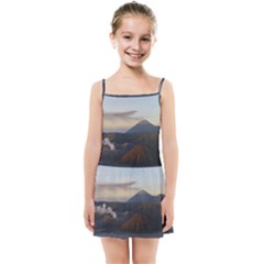 Sunrise Mount Bromo Tengger Semeru National Park  Indonesia Kids  Summer Sun Dress by Sudhe