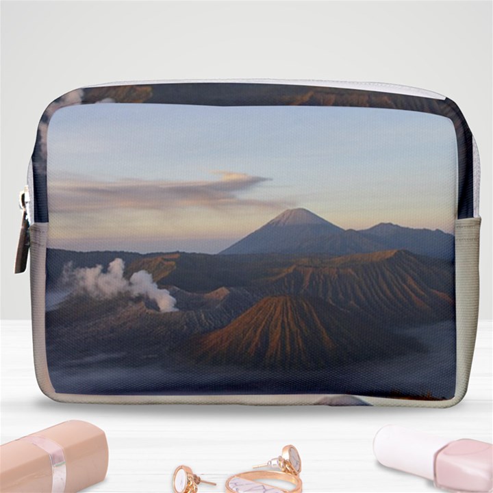 Sunrise Mount Bromo Tengger Semeru National Park  Indonesia Make Up Pouch (Medium)