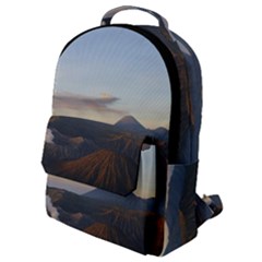 Sunrise Mount Bromo Tengger Semeru National Park  Indonesia Flap Pocket Backpack (small)