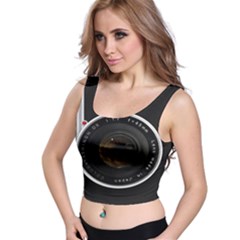 Vintage Camera Crop Top by Sudhe