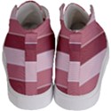 Striped Shapes Wide Stripes Horizontal Geometric Kids  Hi-Top Skate Sneakers View4