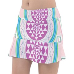 Mandala Design Arts Indian Tennis Skirt by Sudhe