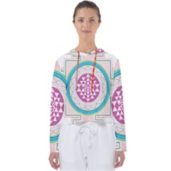 Mandala Design Arts Indian Women s Slouchy Sweat by Sudhe