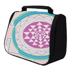 Mandala Design Arts Indian Full Print Travel Pouch (small)