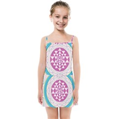 Mandala Design Arts Indian Kids  Summer Sun Dress by Sudhe