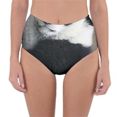 Panda Bear Sleeping Reversible High-waist Bikini Bottoms by Sudhe