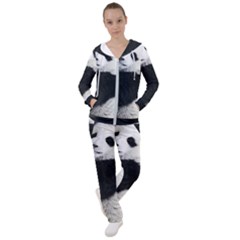 Panda Bear Sleeping Women s Tracksuit by Sudhe