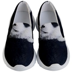 Panda Bear Sleeping Kids  Lightweight Slip Ons by Sudhe