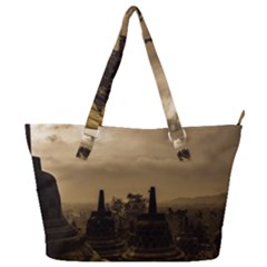 Borobudur Temple  Indonesia Full Print Shoulder Bag