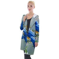 Loving Birds Hooded Pocket Cardigan by Sudhe