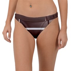 Minimalis Brown Door Band Bikini Bottom by Sudhe