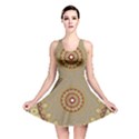 Mandala Art Ornament Pattern Reversible Skater Dress View1