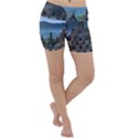 Borobudur Temple  Morning Serenade Lightweight Velour Yoga Shorts View1