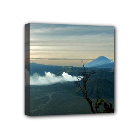 Bromo Caldera De Tenegger  Indonesia Mini Canvas 4  X 4  (stretched) by Sudhe