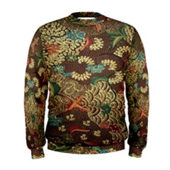 Colorful The Beautiful Of Art Indonesian Batik Pattern Men s Sweatshirt by Sudhe