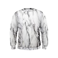 Marble Granite Pattern And Texture Kids  Sweatshirt by Sudhe