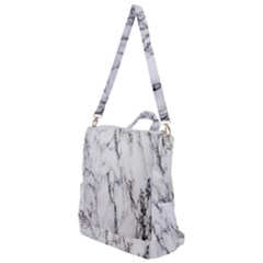 Marble Granite Pattern And Texture Crossbody Backpack