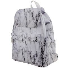 Marble Granite Pattern And Texture Top Flap Backpack