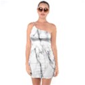 Marble Granite Pattern And Texture One Soulder Bodycon Dress View1