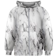 Marble Granite Pattern And Texture Kids  Zipper Hoodie Without Drawstring by Sudhe