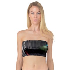 Vintage Camera Digital Bandeau Top by Sudhe