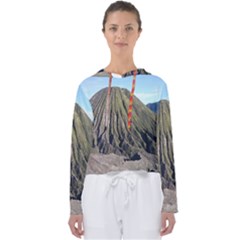 Mount Batok Bromo Indonesia Women s Slouchy Sweat by Sudhe