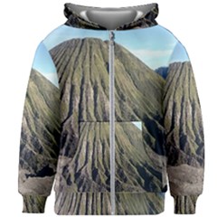 Mount Batok Bromo Indonesia Kids  Zipper Hoodie Without Drawstring by Sudhe