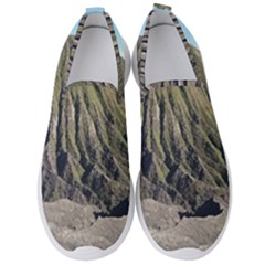 Mount Batok Bromo Indonesia Men s Slip On Sneakers by Sudhe