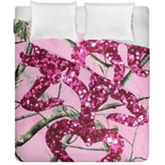 Love Browning Deer Glitter Duvet Cover Double Side (california King Size) by Sudhe