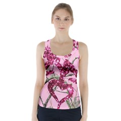 Love Browning Deer Glitter Racer Back Sports Top by Sudhe