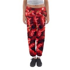 Red Chili Women s Jogger Sweatpants by Sudhe