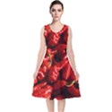 Red Chili V-Neck Midi Sleeveless Dress  View1