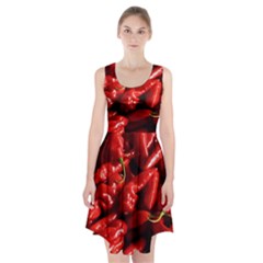 Red Chili Racerback Midi Dress by Sudhe