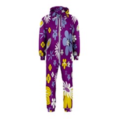 Floral Flowers Hooded Jumpsuit (kids) by Sudhe