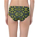 Fresh Clean Spring Flowers In Floral Wreaths Mid-Waist Bikini Bottoms View2