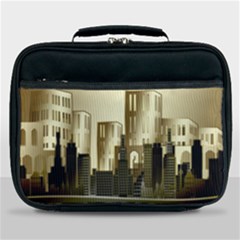 Architecture City House Lunch Bag by Sudhe