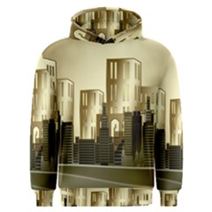 Architecture City House Men s Overhead Hoodie by Sudhe