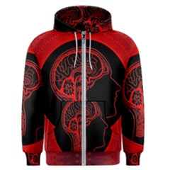 Artificial Intelligence Brain Think Men s Zipper Hoodie by Sudhe