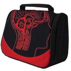 Artificial Intelligence Brain Think Full Print Travel Pouch (big)