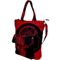 Artificial Intelligence Brain Think Shoulder Tote Bag